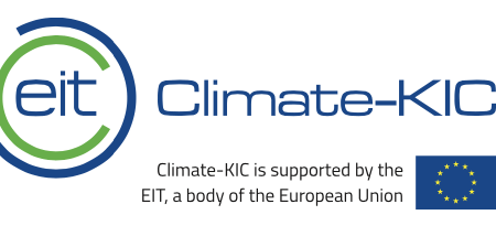 EIT, Climate KIC logo green blue climate
