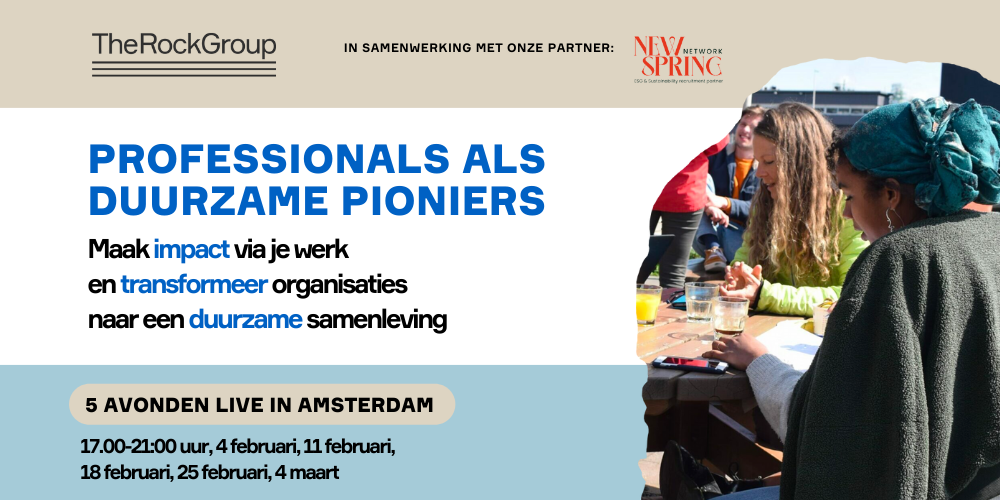 Professionals als duurzame pionIers_voorjaar 2025