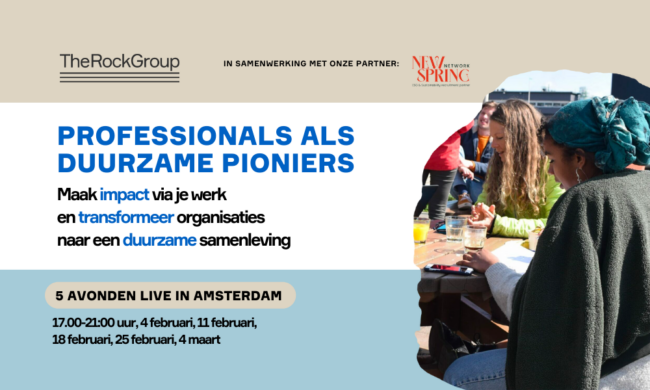 Professionals als duurzame pionIers_voorjaar 2025