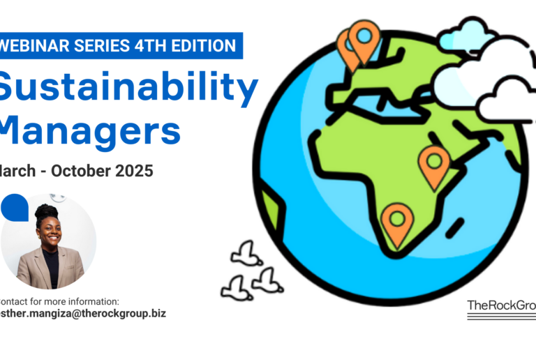Webinar Series Sustainability Managers – TheRockGroup