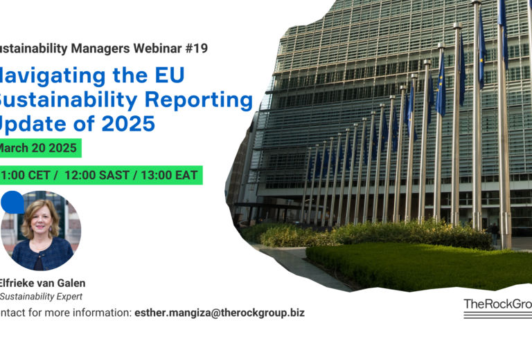 Navigating the EU Sustainability Reporting Update of 2025 Webinar
